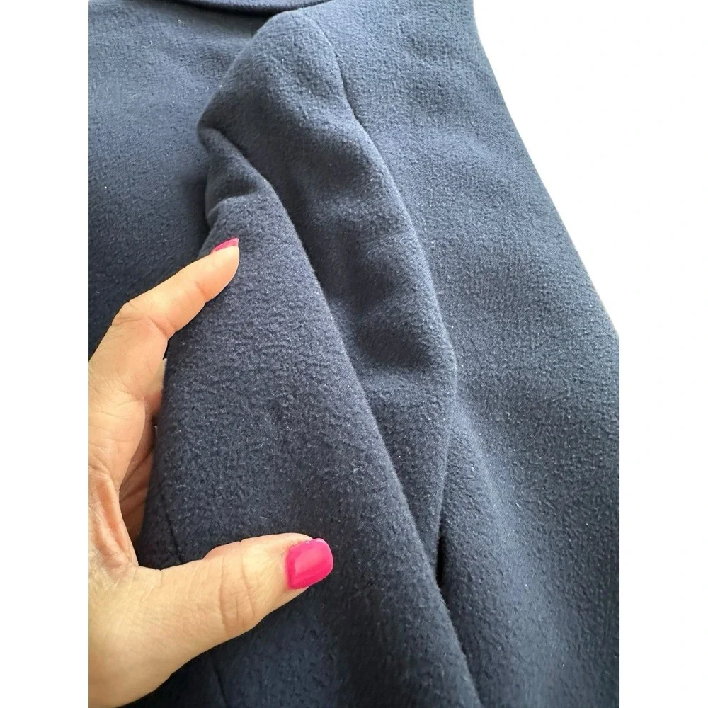 J. Crew‎ Men's Vintage 44R Blue Wool Cashmere Blend Single Breasted Blazer #RR-6